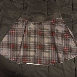 Plaid Skirt